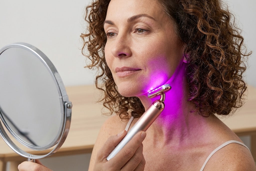 "Aurawand — 7-Color LED Light Therapy Wand"