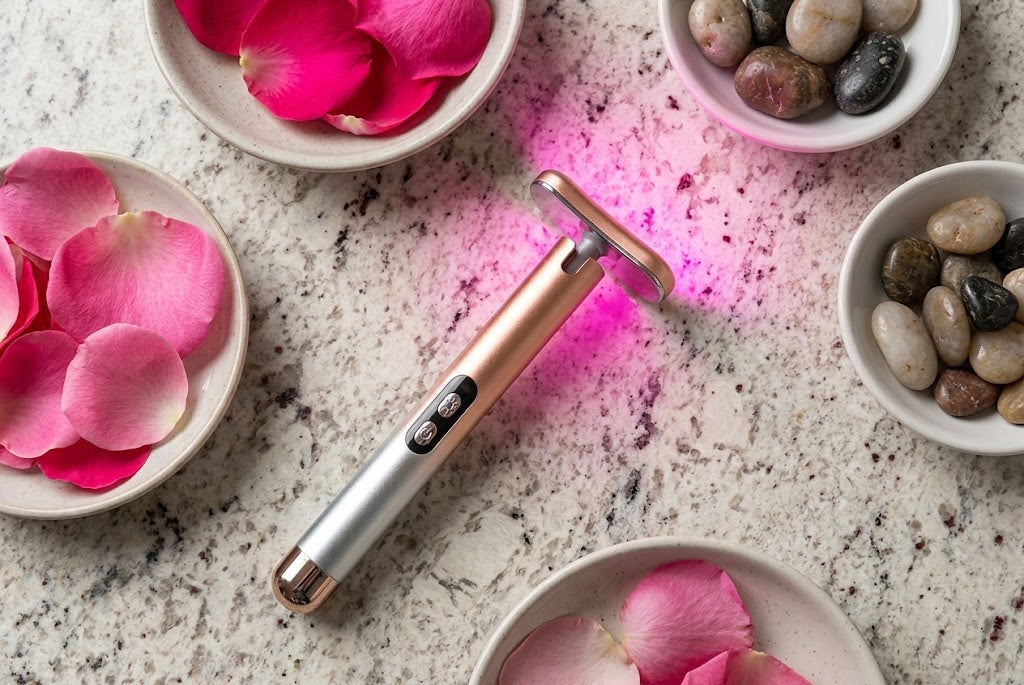 "Aurawand — 7-Color LED Light Therapy Wand"