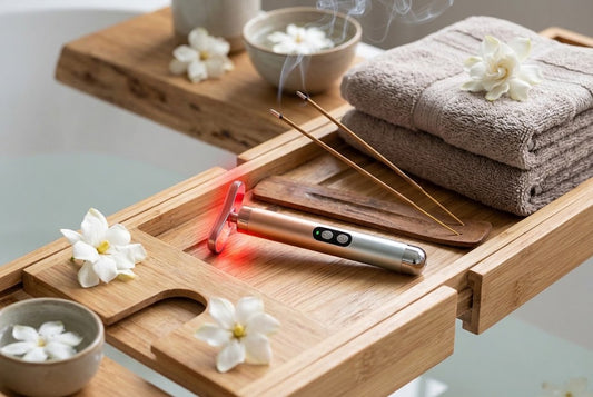 "Aurawand — 7-Color LED Light Therapy Wand"
